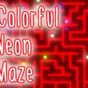 Colorful Neon Maze 7 colorful neon maze 1