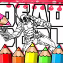deadpool coloring book